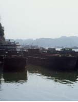 Barges in RP sand